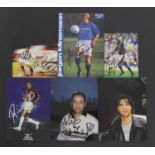 AUTOGRAPH FOOTBALL - PLAYERS FROM OVERSEAS: