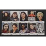 EastEnders: fifty-five signed promo cards,