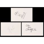 AUTOGRAPH ALBUM - 61 PAGES OF SIGNATURES,