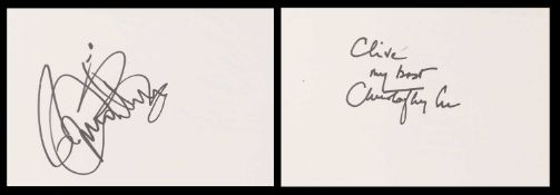 AUTOGRAPH ALBUM - 61 PAGES OF SIGNATURES,