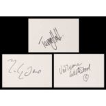 AUTOGRAPH ALBUM - 62 PAGES OF SIGNATURES,