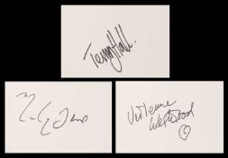AUTOGRAPH ALBUM - 62 PAGES OF SIGNATURES,