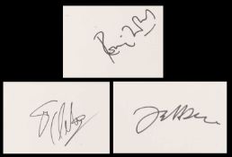 AUTOGRAPH ALBUM - 61 PAGES OF SIGNATURES,