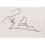 AUTOGRAPH ALBUM - 61 PAGES OF SIGNATURES,