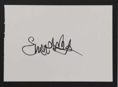 Emma Watson autograph,