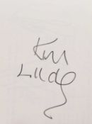 AUTOGRAPH ALBUM - 45 PAGES OF SIGNATURES,