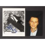 AUTOGRAPHED UNIQUE PHOTOS, (mainly Male Actors, Directors, etc.),