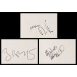 AUTOGRAPH ALBUM - 61 PAGES OF SIGNATURES,