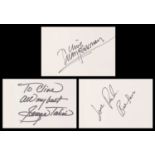 AUTOGRAPH ALBUM - 61 PAGES OF SIGNATURES,