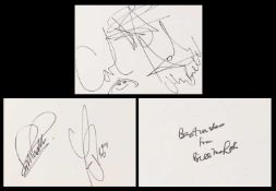 AUTOGRAPH ALBUM - 61 PAGES OF SIGNATURES,