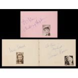 AUTOGRAPH ALBUM, with 72 Signatures