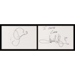 AUTOGRAPH ALBUM - 63 PAGES OF SIGNATURES,