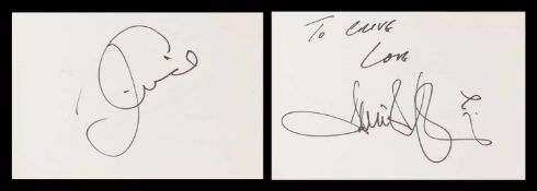 AUTOGRAPH ALBUM - 63 PAGES OF SIGNATURES,