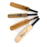 AUTOGRAPH MINIATURE CRICKET BATS: