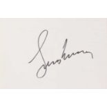 AUTOGRAPH ALBUM - 62 PAGES OF SIGNATURES,