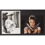 AUTOGRAPH PHOTOS, LETTERS & FLYERS (mainly Female Actors, Directors, Authors, etc.),