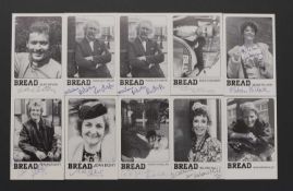 BREAD: Ten signed promo cards,