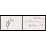 AUTOGRAPH ALBUM - 62 PAGES OF SIGNATURES, i