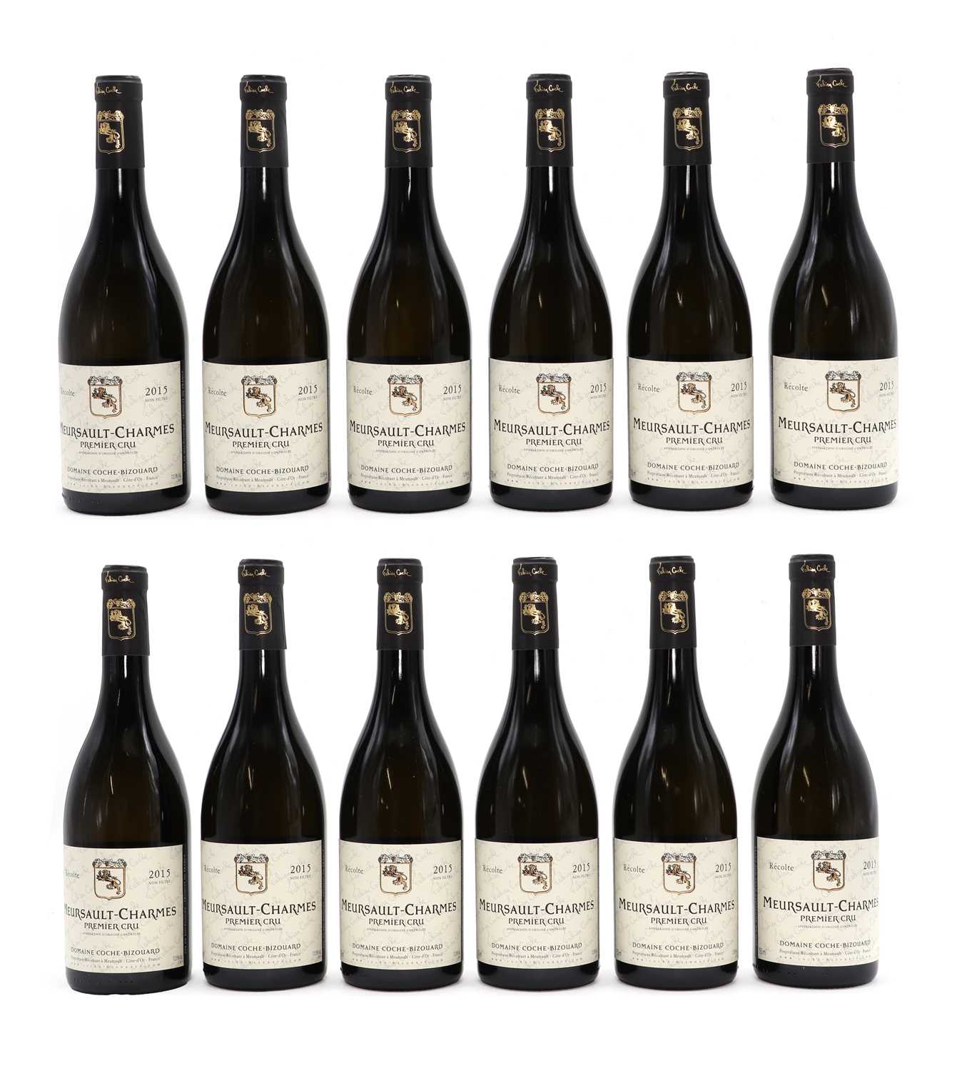 Meursault-Charmes, 1er Cru, Domaine Coche-Bizouard, 2015 (12, in two boxes)