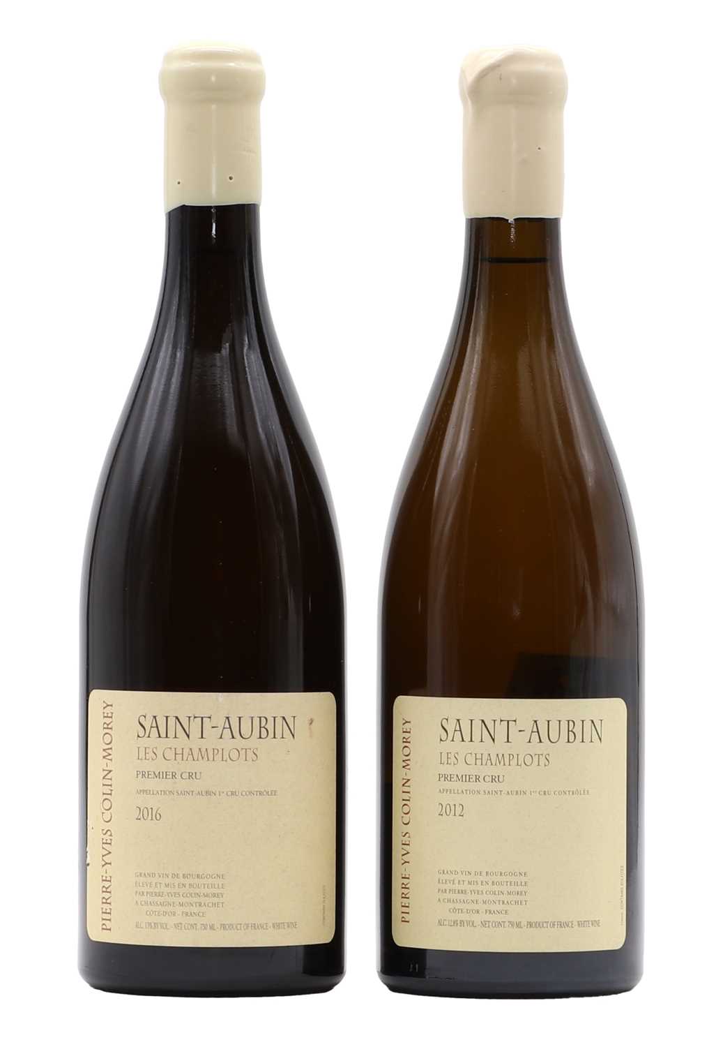 St-Aubin, Les Champlots, Domaine Pierre-Yves Colin-Morey, 2012 (1) and 2016 (1)