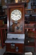 A 'Betar' time recorder by The British Time Recording Company,