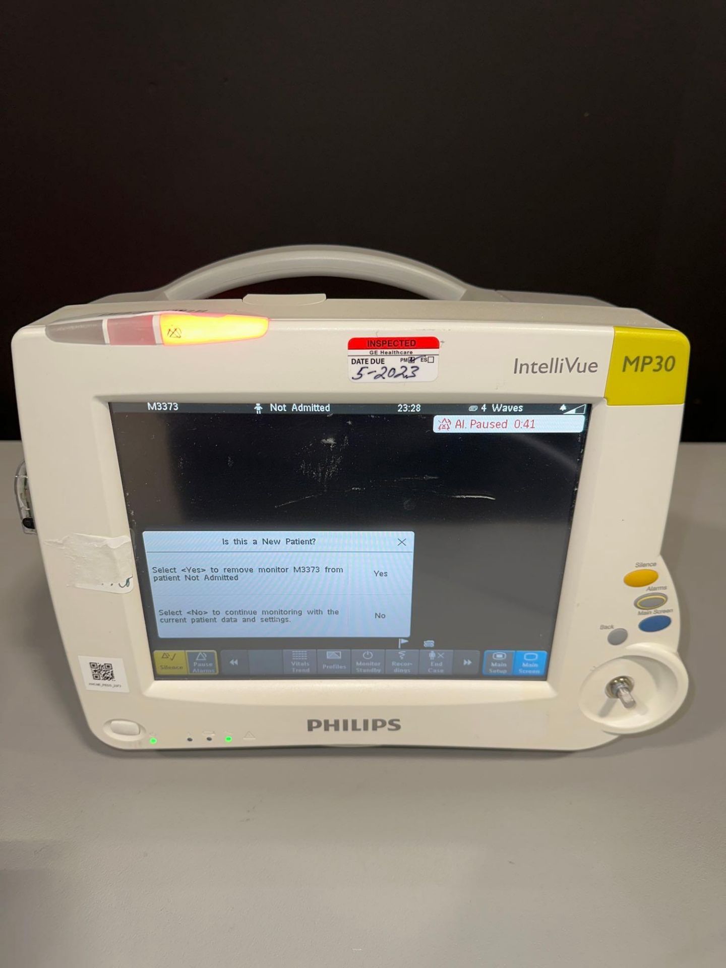 PHILIPS INTELLIVUE MP30 PATIENT MONITOR - Image 2 of 2