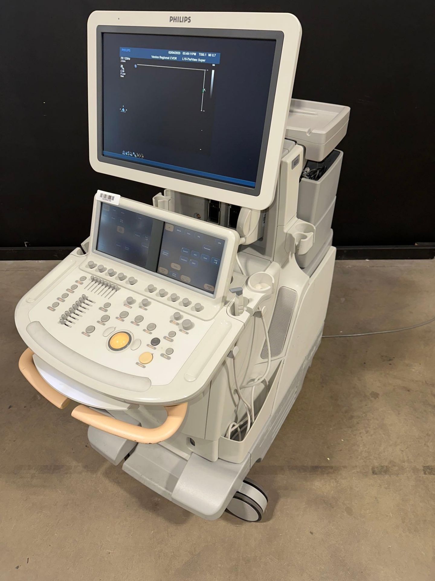 PHILIPS IE33 ULTRASOUND MACHINE WITH 1 PROBE (L15-7IO) - Image 4 of 4