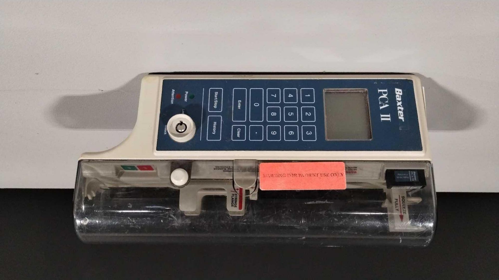 BAXTER PCA II INFUSION PUMP