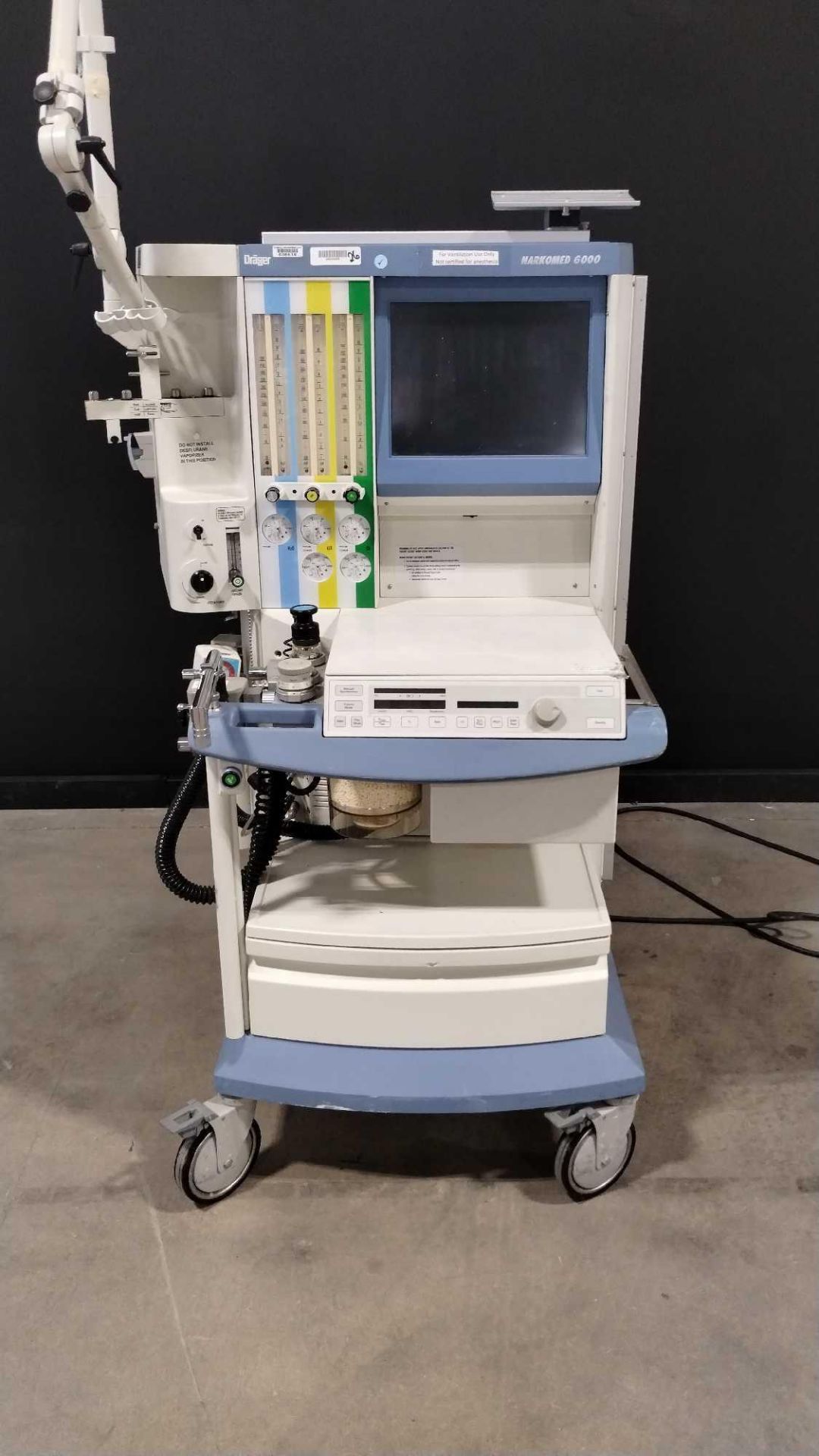 DRAGER NARKOMED 6000 ANESTHESIA MACHINE