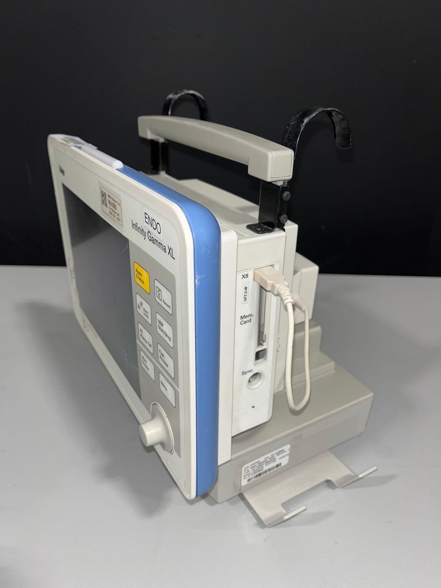 DRAGER INFINITY GAMMA XL PATIENT MONITOR - Image 4 of 6