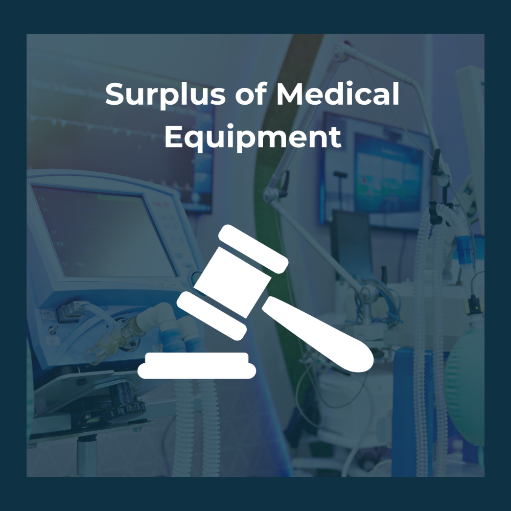Surplus of Medical Equipment