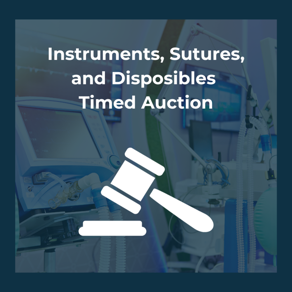 Surgical Instruments, Sutures, and Disposables From Closed Hospital
