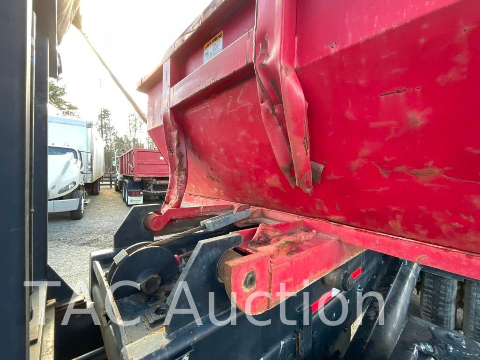 2012 CAT CT660S Roll-Off Truck W/ 20yd Dumpster - Image 10 of 74
