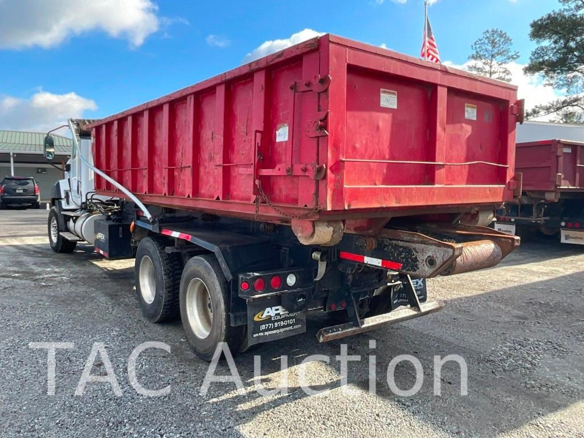 2012 CAT CT660S Roll-Off Truck W/ 20yd Dumpster - Image 5 of 74