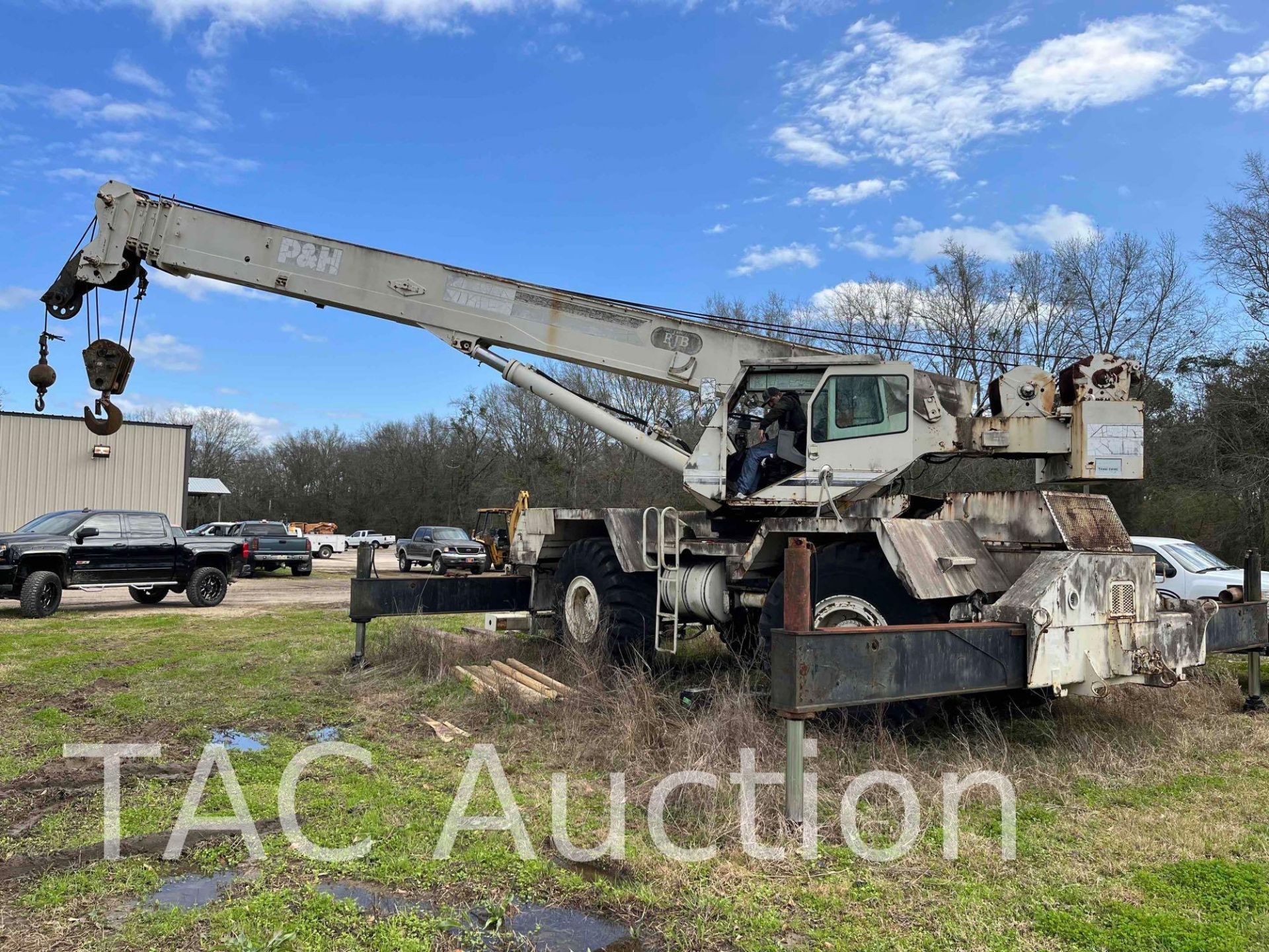 1988 P & H CN150 50 Ton Rough Terrain Crane Truck - Image 2 of 21