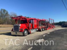 2000 Freightliner Long Conversion Sleeper W/ A 2000 Cottrell (9) Car Hauler