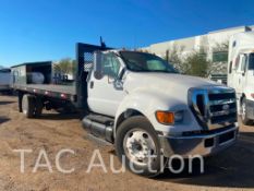 2006 Ford F-650 Super Duty Flatbed Truck