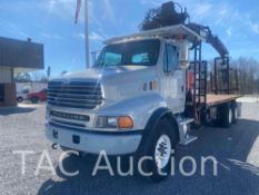 2006 Sterling L9500 Grapple Boom 25ft Flatbed Truck