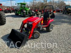 2021 Massey Ferguson GC1723E 4x4 Tractor W/ Front Loader