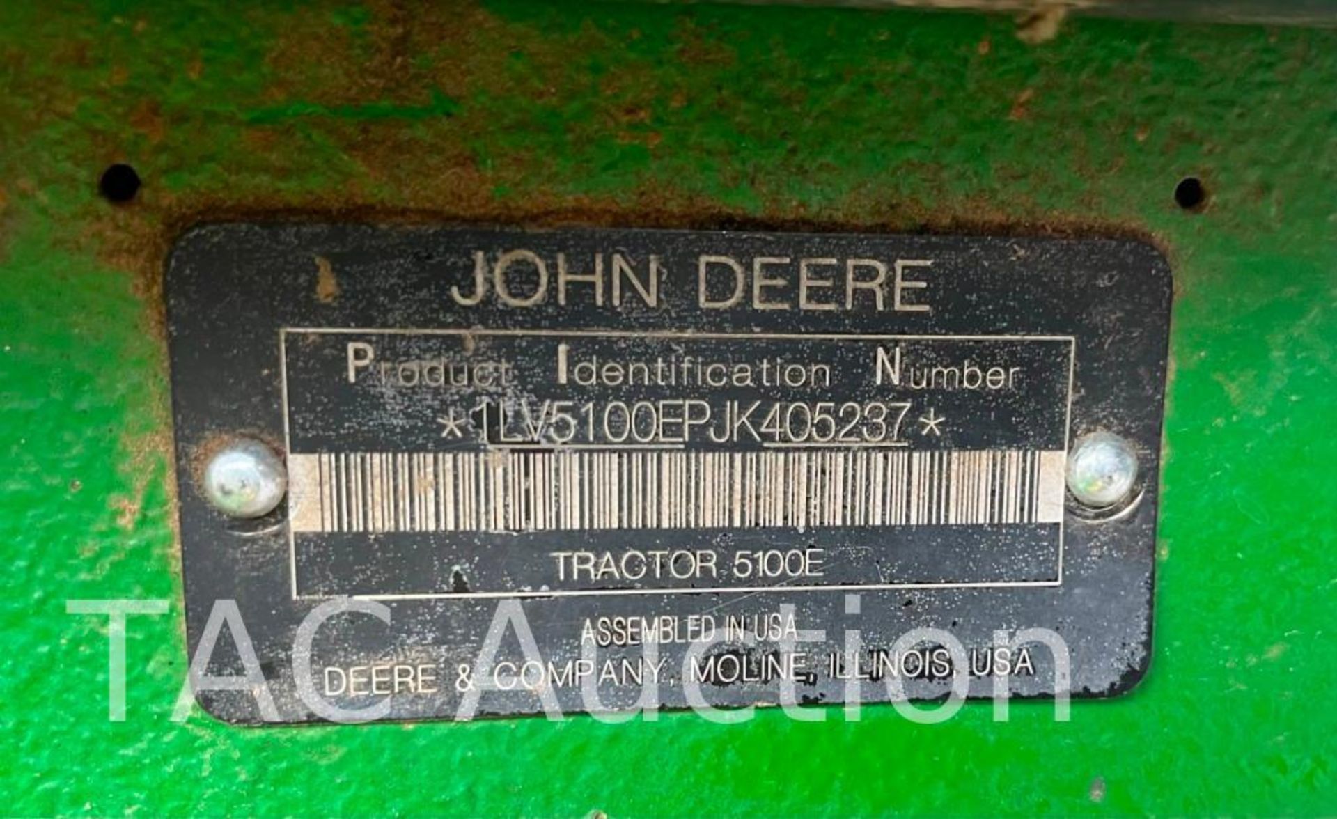 2018 John Deere 5100E 4X4 Tractor - Image 35 of 35