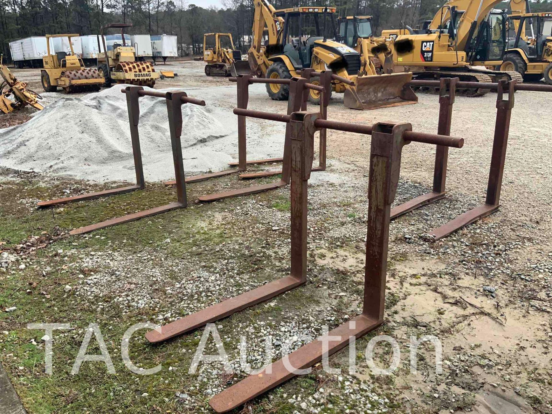 (5) 47,000lb 48in Front Wheel Loader Forks