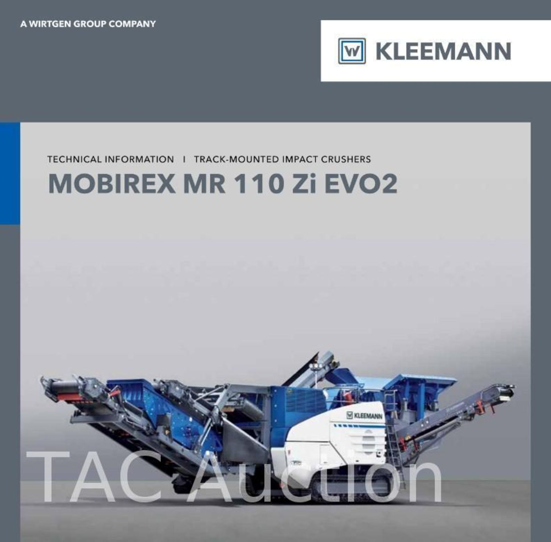 2019 Kleeman MR110zi EVo2 Track Mounted Impact Crusher - Image 20 of 26