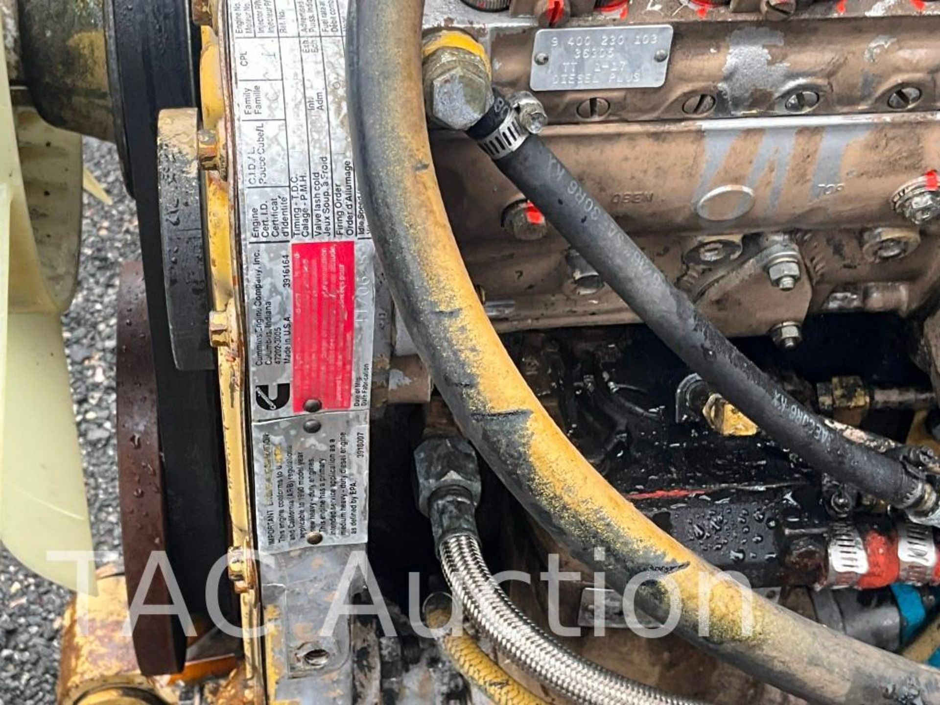 Cummins 8.3 Diesel Engine And Radiator - Image 8 of 9