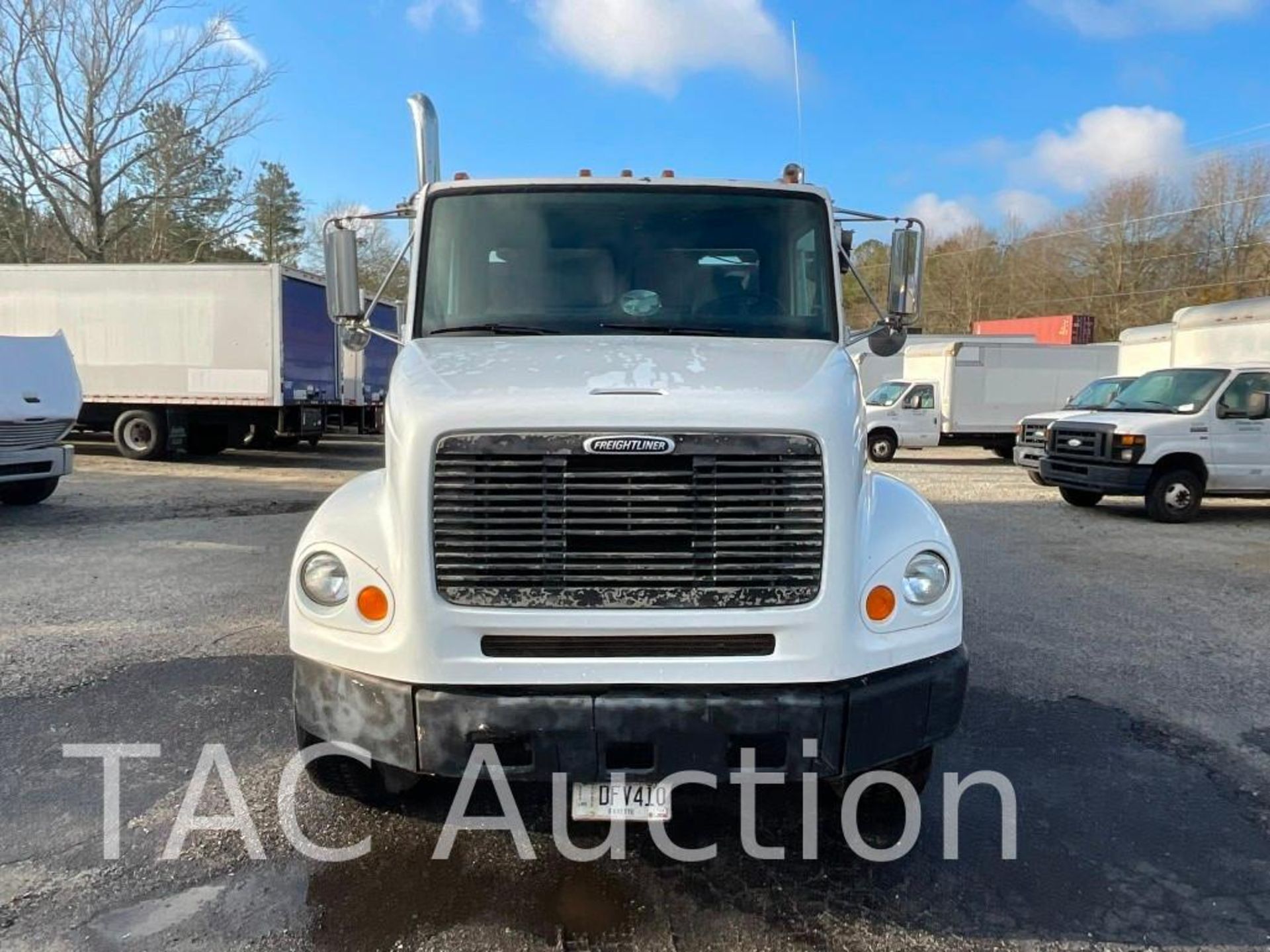 2001 Freightliner FL112 Roll-Off Truck W/ 20yd Dumpster - Image 8 of 68