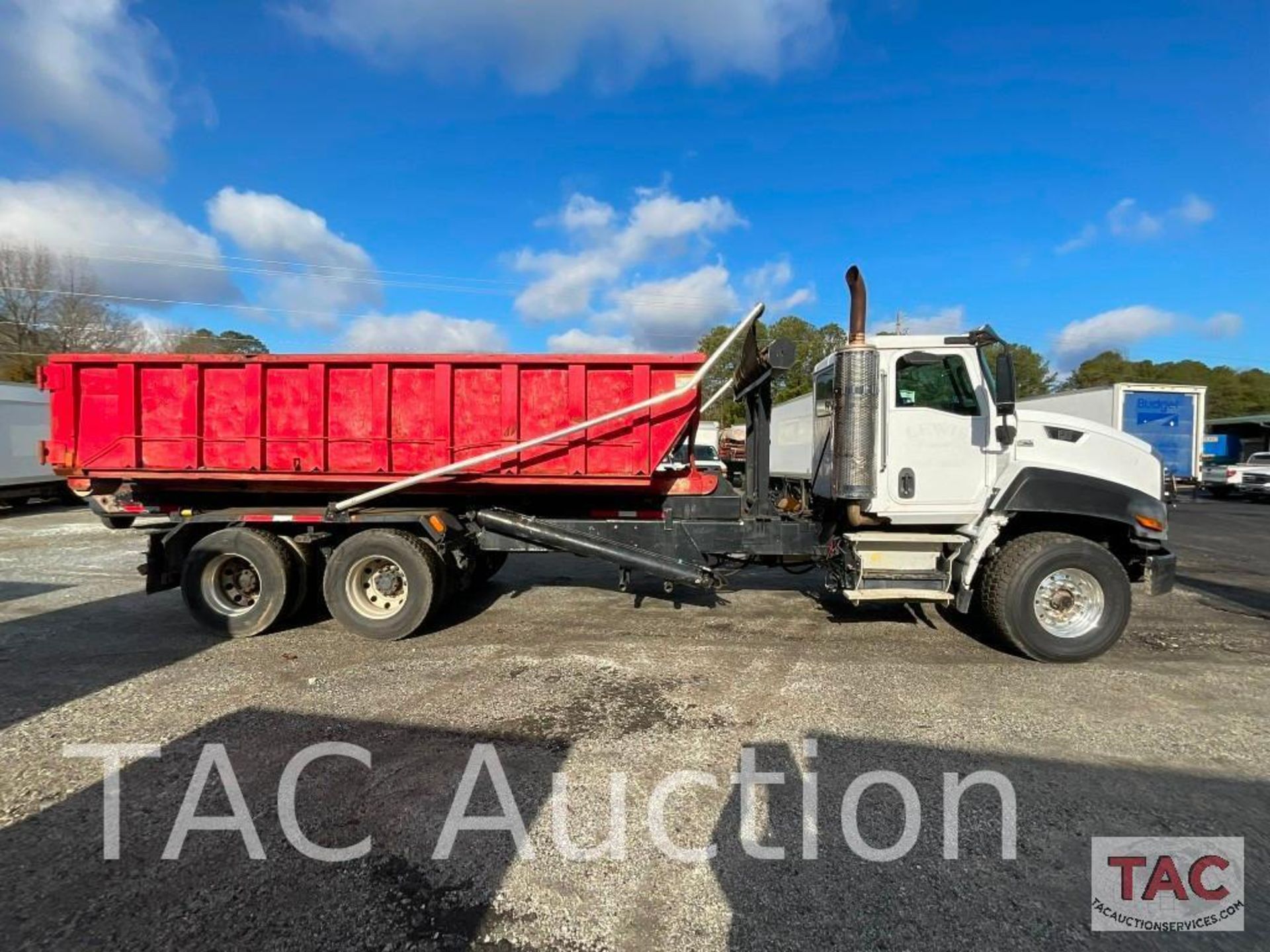 2012 CAT CT660S Roll-Off Truck W/ 20yd Dumpster - Image 4 of 148