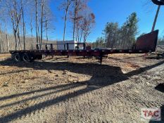 1986 Utility 45ft Flatbed Trailer