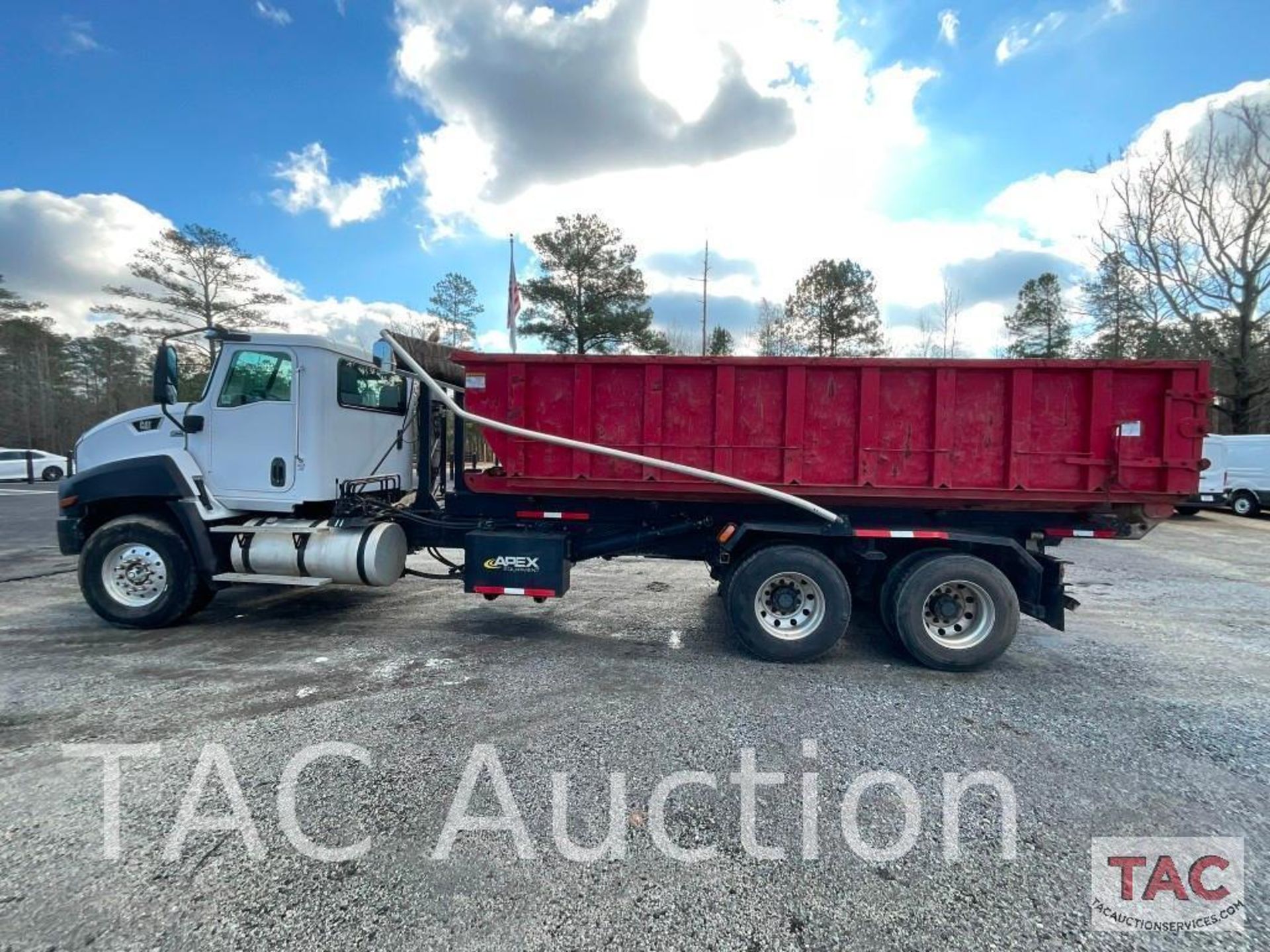 2012 CAT CT660S Roll-Off Truck W/ 20yd Dumpster - Image 12 of 148