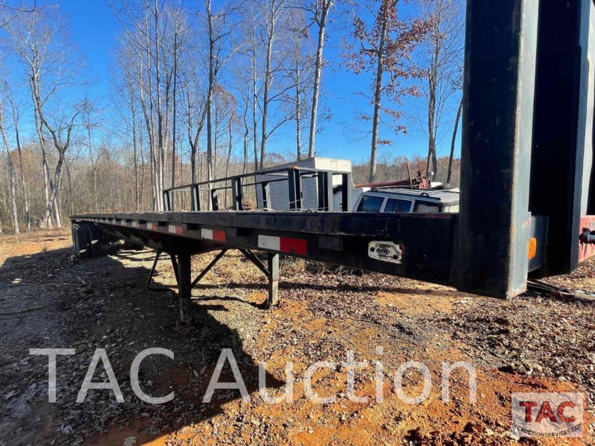 1986 Utility 45ft Flatbed Trailer - Image 12 of 52