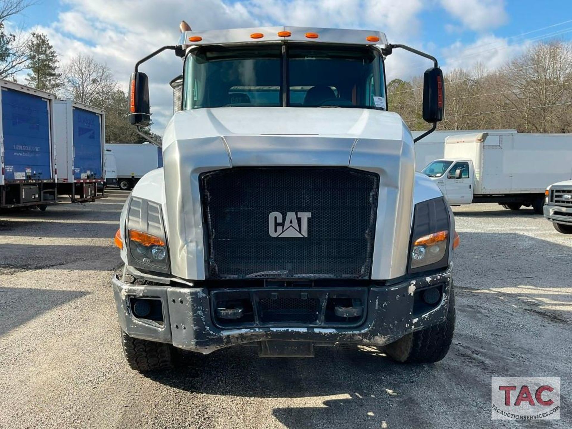 2012 CAT CT660S Roll-Off Truck W/ 20yd Dumpster - Image 15 of 148