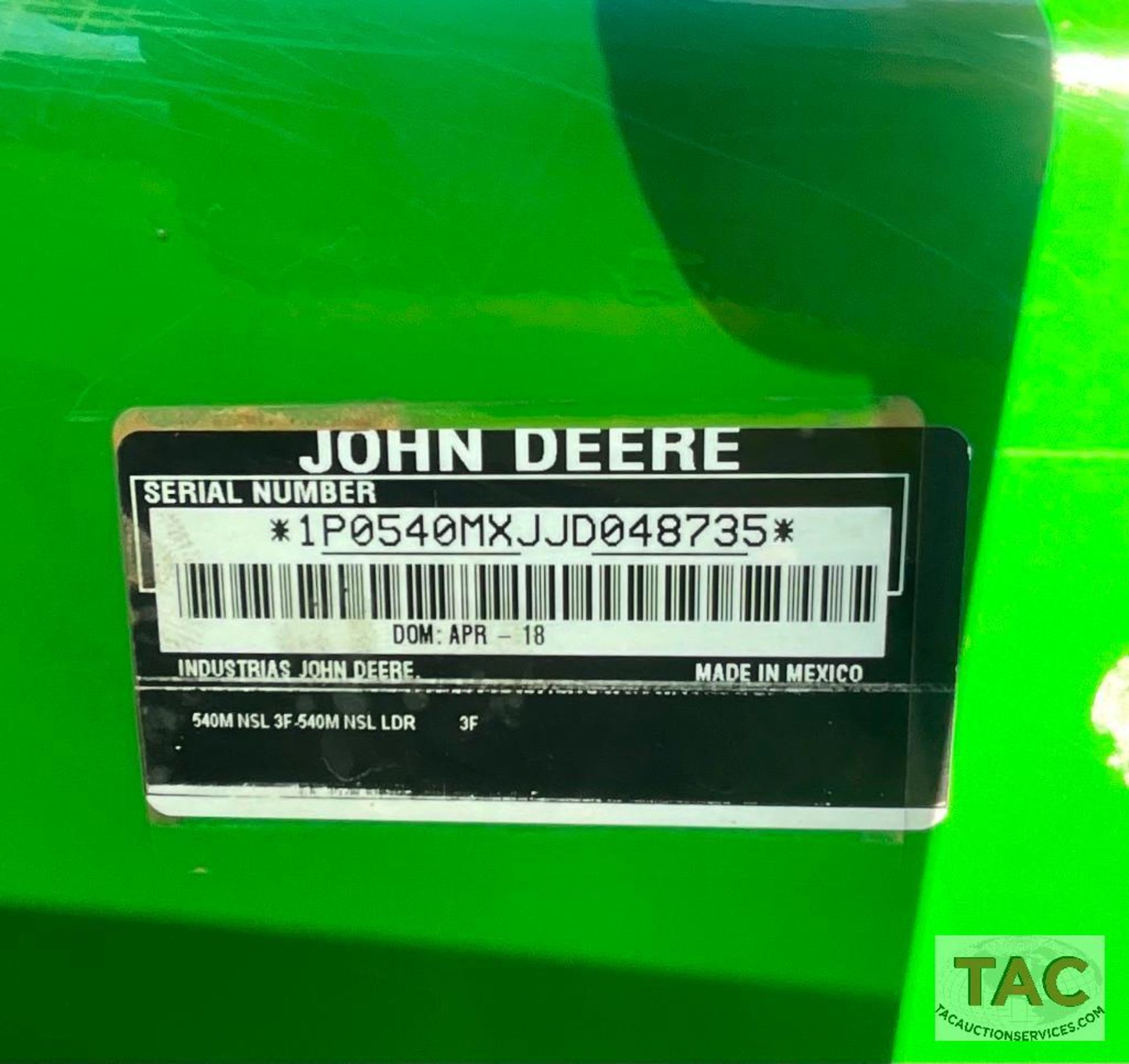 2018 John Deere 5100E 4x4 Tractor - Image 73 of 76
